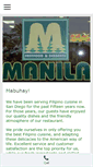 Mobile Screenshot of manilafastfoodndesserts.com